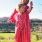 Kid's Playsuit in 'Pink Spark'