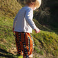 Kid's Trousers in 'Oranges on Blue'