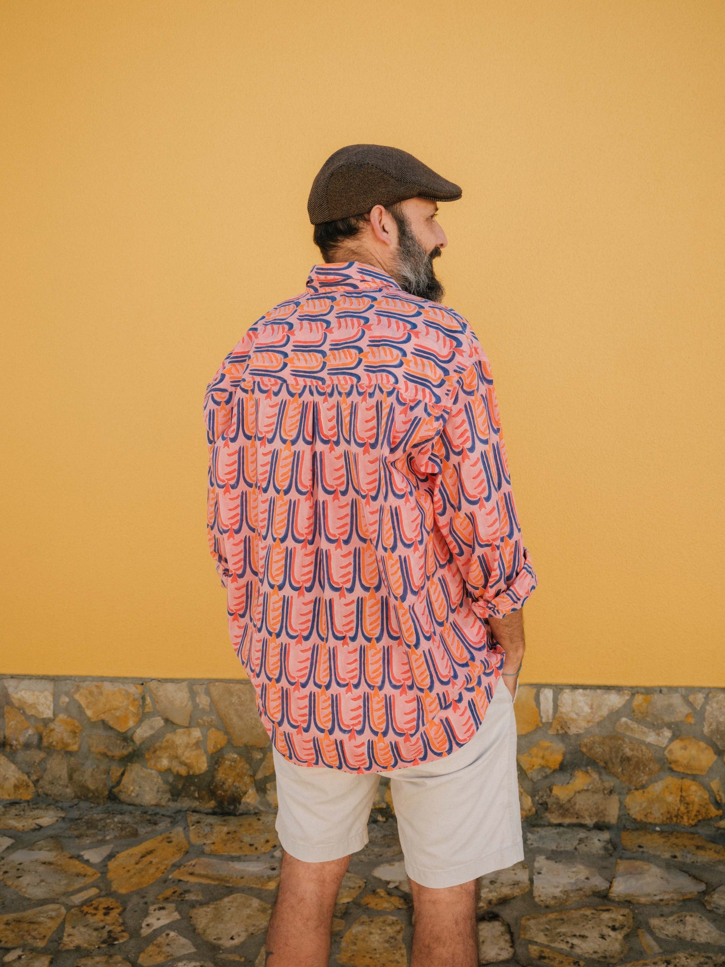 Kit Shirt in 'Peachy Beak'