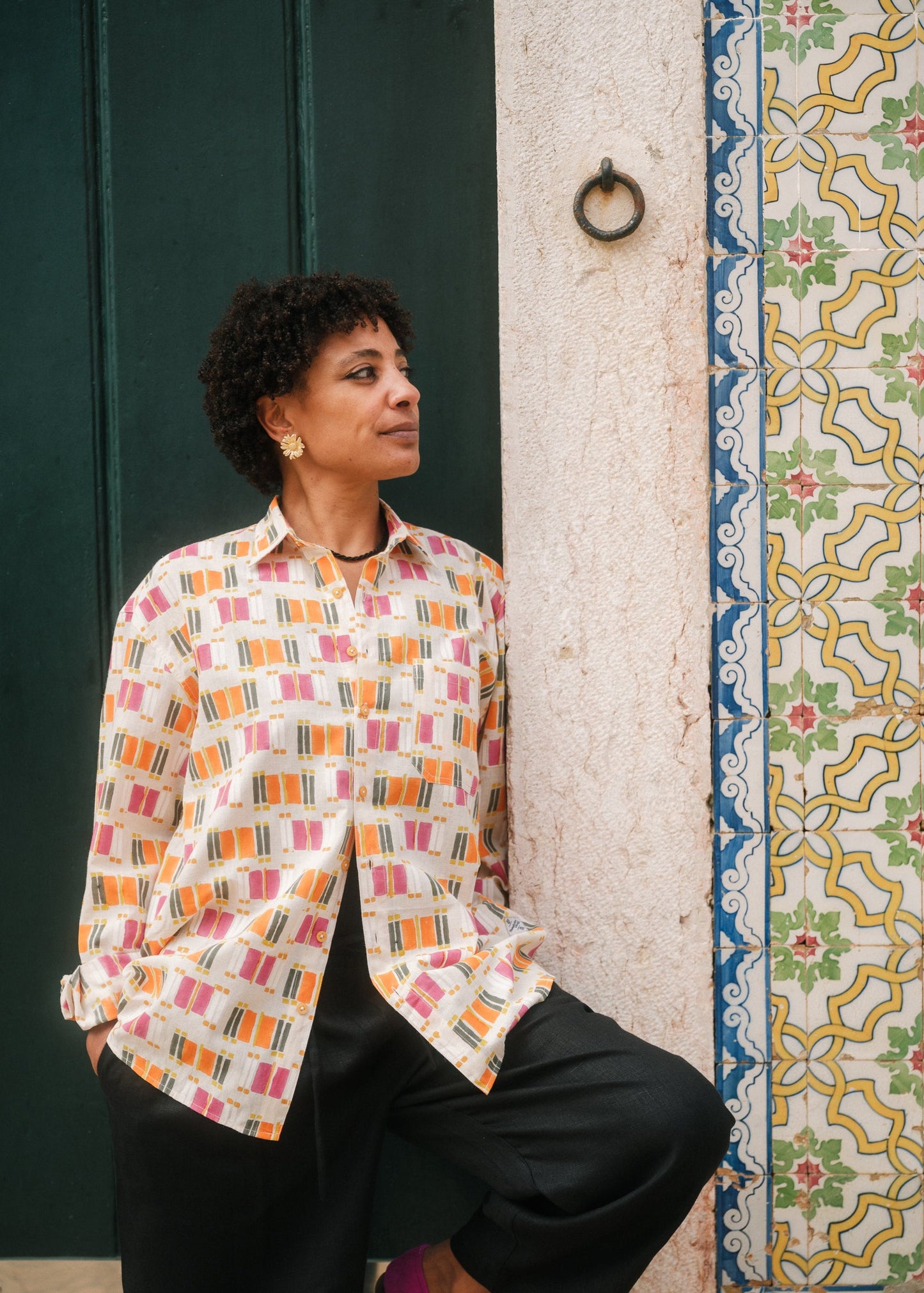 Kit Shirt in 'Pavlova'