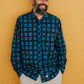 Robbie Shirt in ‘Indigo Check’