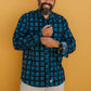 Robbie Shirt in ‘Indigo Check’