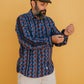Robbie Shirt in 'Burgundy Bead'