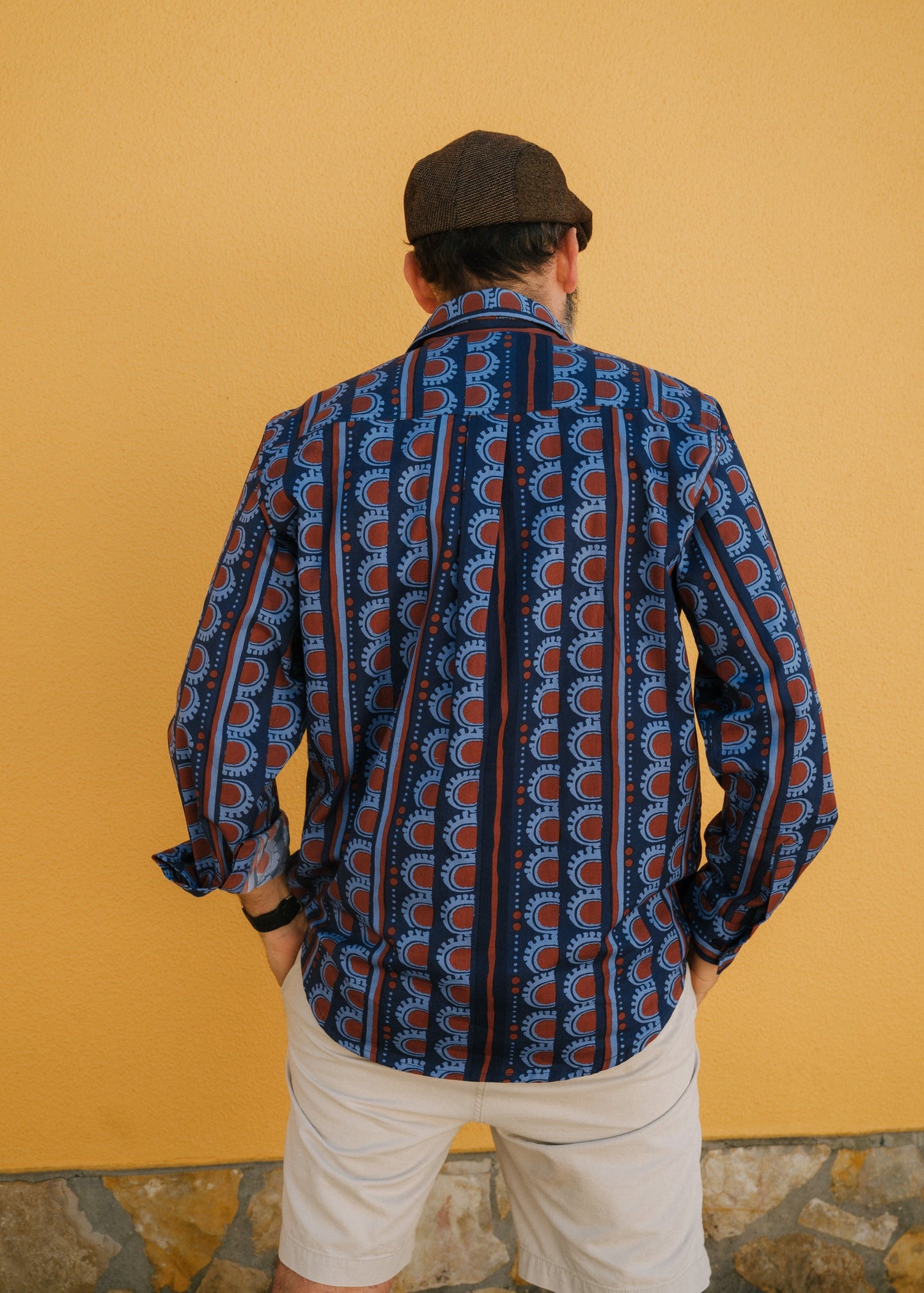 Robbie Shirt in 'Burgundy Bead'