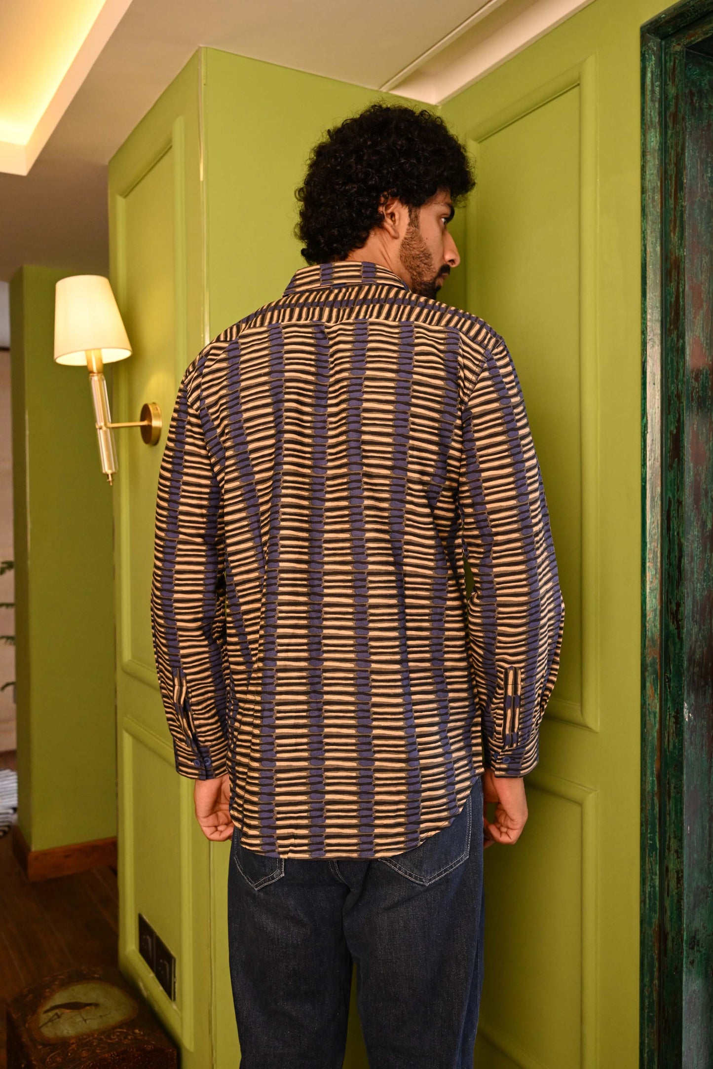 Robbie Shirt in 'Blue Tulip'