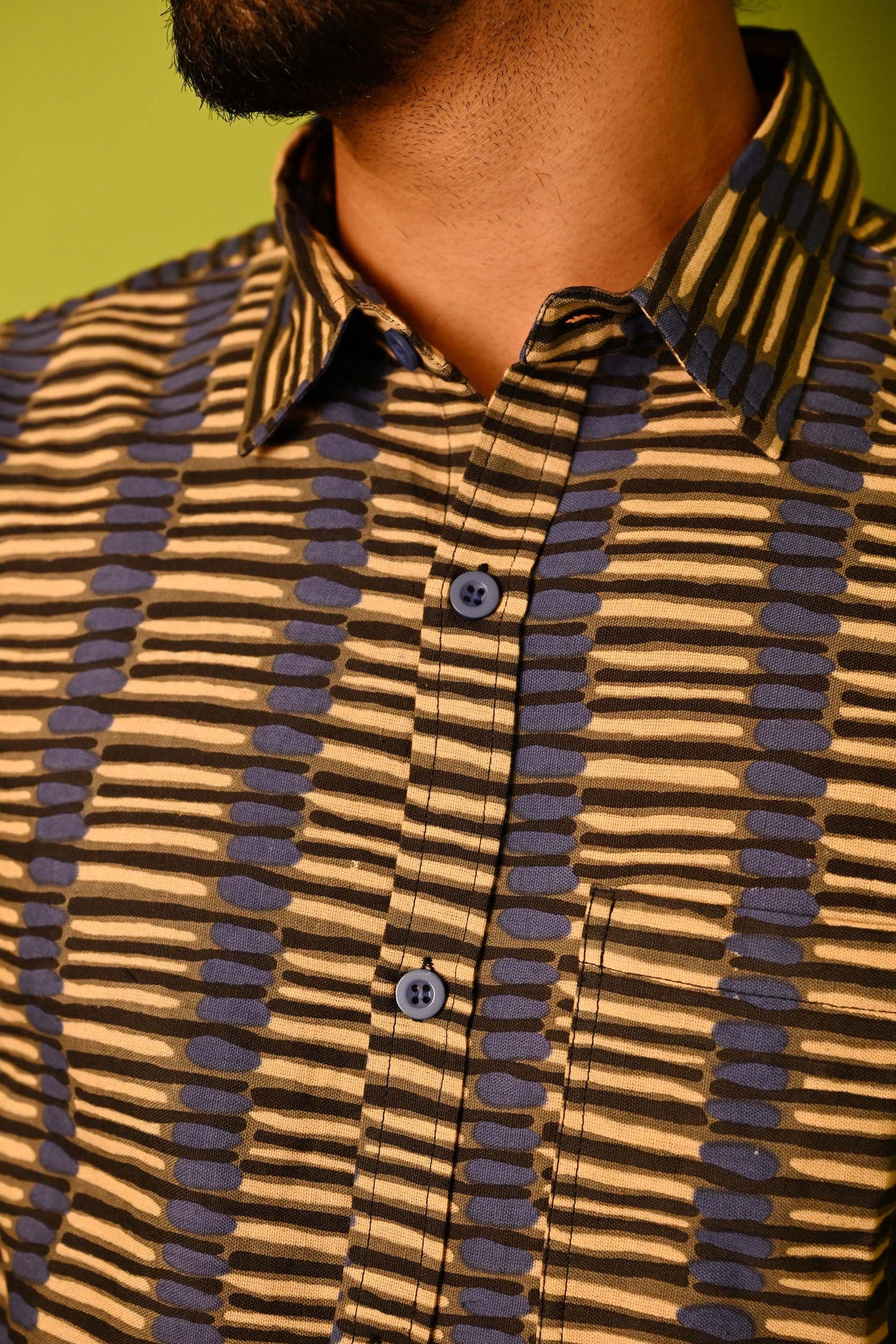 Robbie Shirt in 'Blue Tulip'