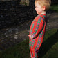Kid's Playsuit in 'Orange Grove'