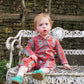 Kid's Playsuit in 'Orange Grove'