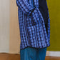 PRE-ORDER: Quilted Overcoat in 'Blue Bead'