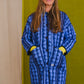 PRE-ORDER: Quilted Overcoat in 'Blue Bead'