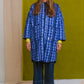 PRE-ORDER: Quilted Overcoat in 'Blue Bead'
