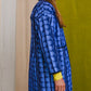 PRE-ORDER: Quilted Overcoat in 'Blue Bead'