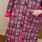 PRE-ORDER: Quilted Overcoat in 'Divine Forest'