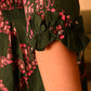 Party Lydia Dress in 'Dashing Diamond on Green'