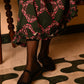 Party Lydia Dress in 'Dashing Diamond on Green'