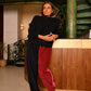Unisex Patchwork Cord Trouser