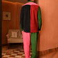 Unisex Patchwork Cord Trouser