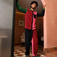 Unisex Patchwork Cord Trouser