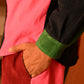 Unisex Patchwork Cord Trouser