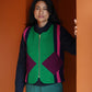 Patty Waistcoat in 'Double Diamond'