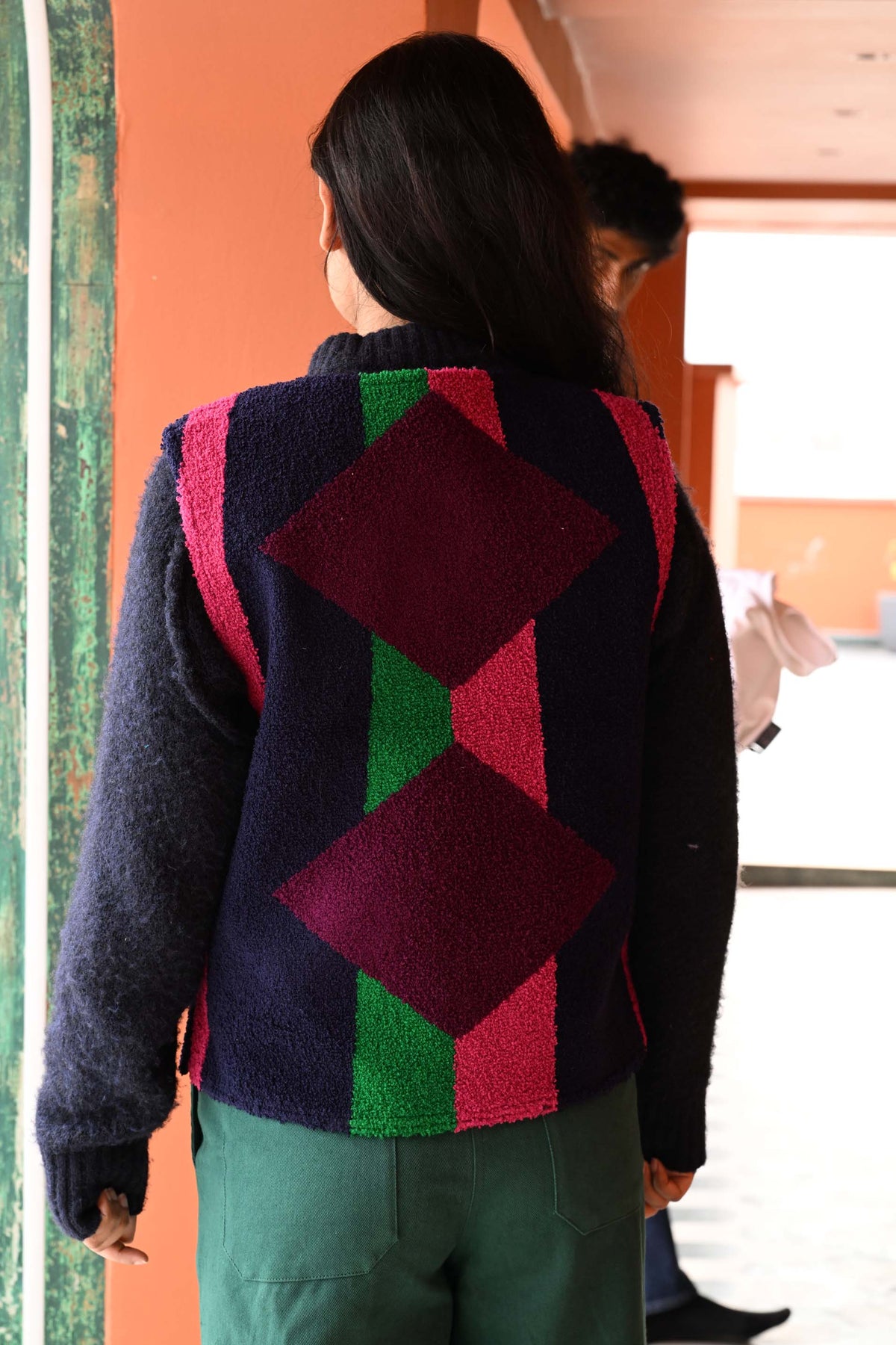 Patty Waistcoat in 'Double Diamond'
