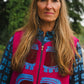 Patty Waistcoat in 'Raspberry Sunset'