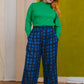 Penny Pants in 'Indigo Chess Set'