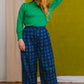 Penny Pants in 'Indigo Chess Set'