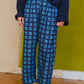 Penny Pants in 'Indigo Chess Set'