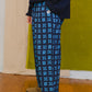 Penny Pants in 'Indigo Chess Set'