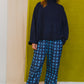 Penny Pants in 'Indigo Chess Set'