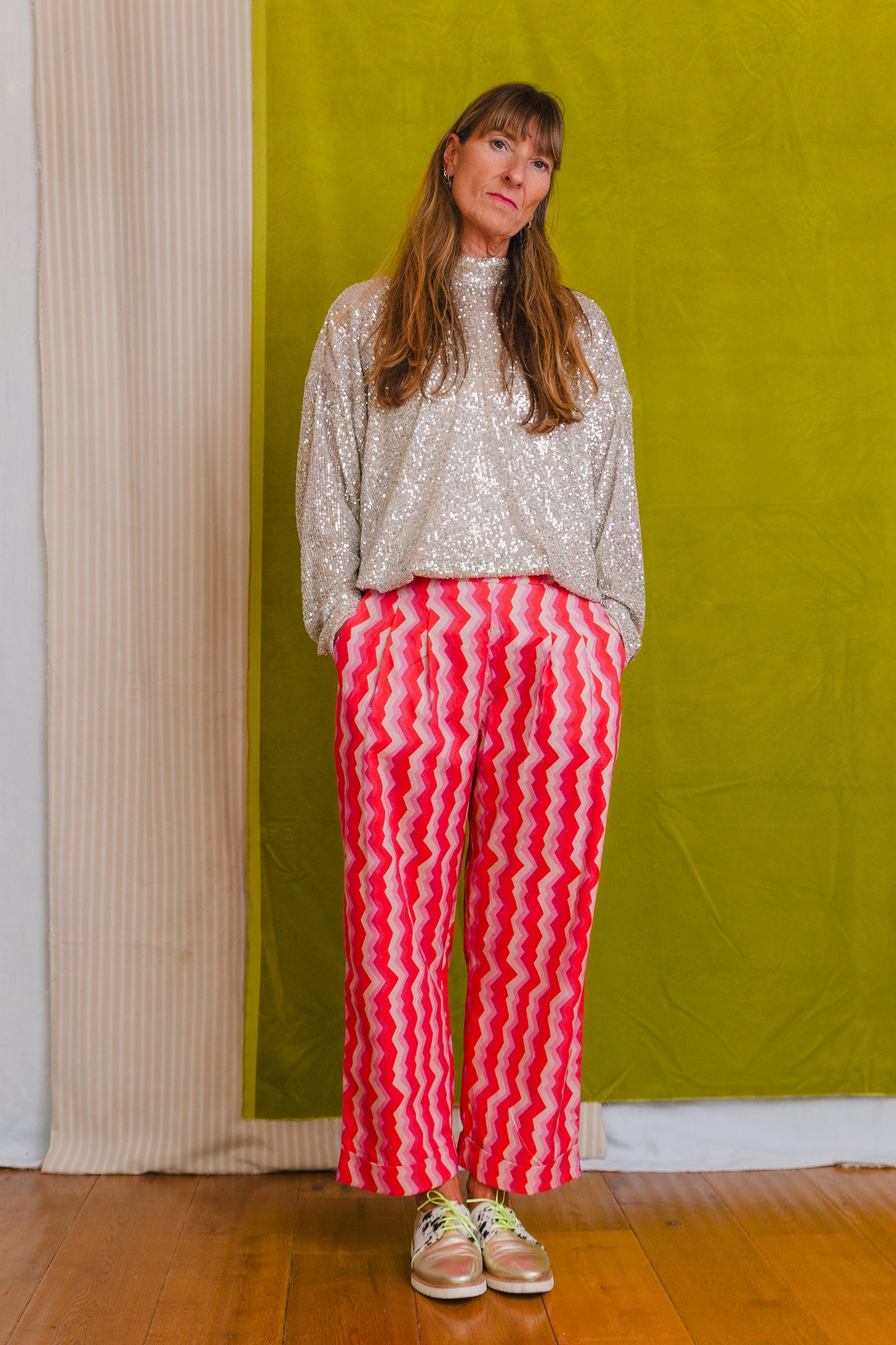 Penny Pants in 'Pink Spark'
