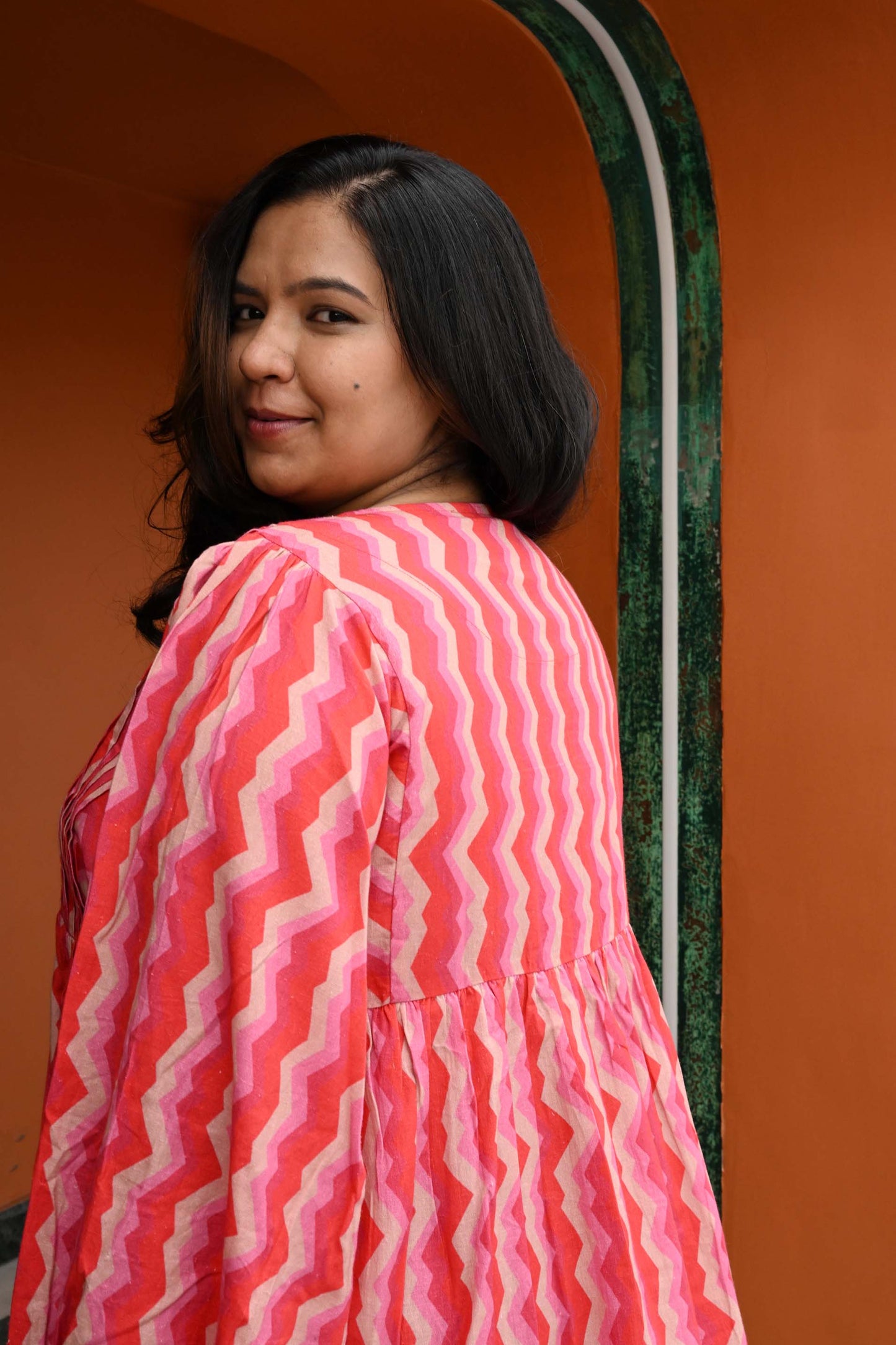 Heidi Dress in 'Pink Spark'