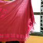 Wool Shawl in 'Plum Check'