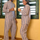 Pyjama Set in 'Powder Tulip'