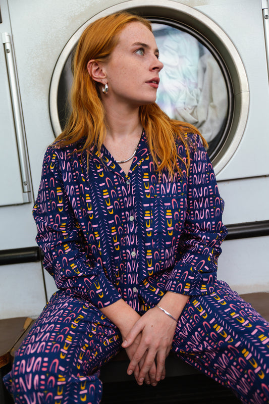 block printed pyjamas, block printed nightwear, cotton pyjamas, patterned pyjamas, printed pyjamas, printed cotton pyjamas, indian block printed pyjamas, men's cotton pyjamas, men's colourful pyjamas, men's patterned pyjamas, his & hers pyjamas, 