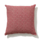 'Raspberry Hash' & 'Aquamarine Cabaret Stripe' Linen Cushion 60cm x 60cm
