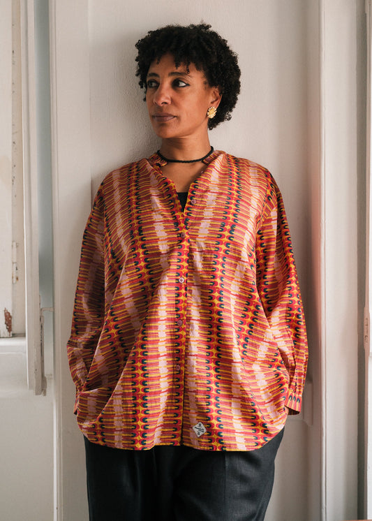 Rita Blouse in 'Rainbow Stairs'