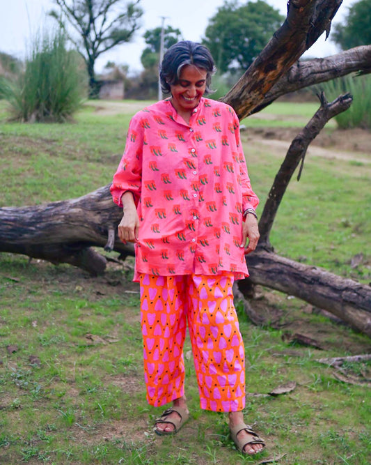 Rita Blouse in 'Fruit Bowl'