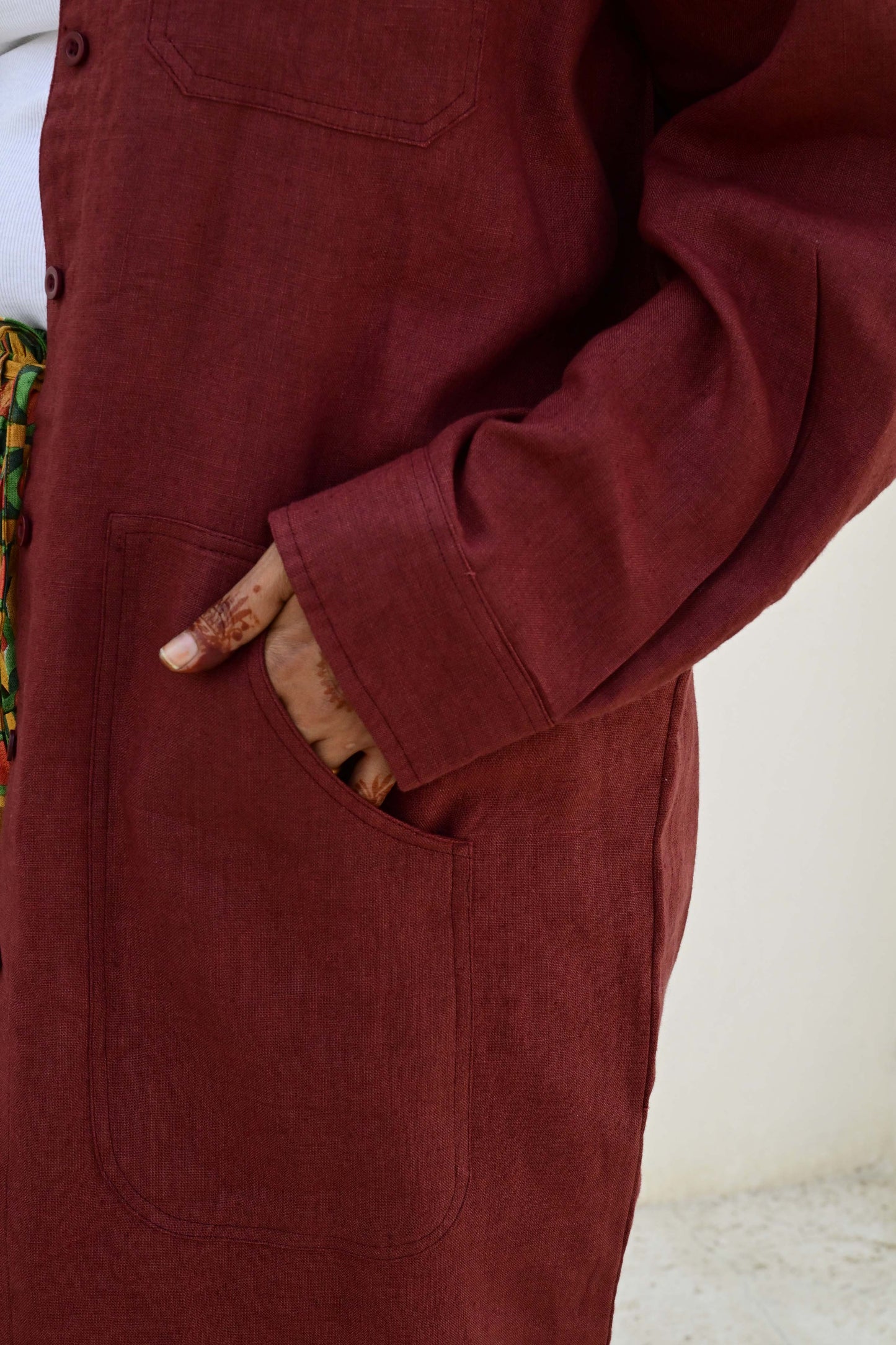 PRE-ORDER: Alice Overshirt in 'Rust'