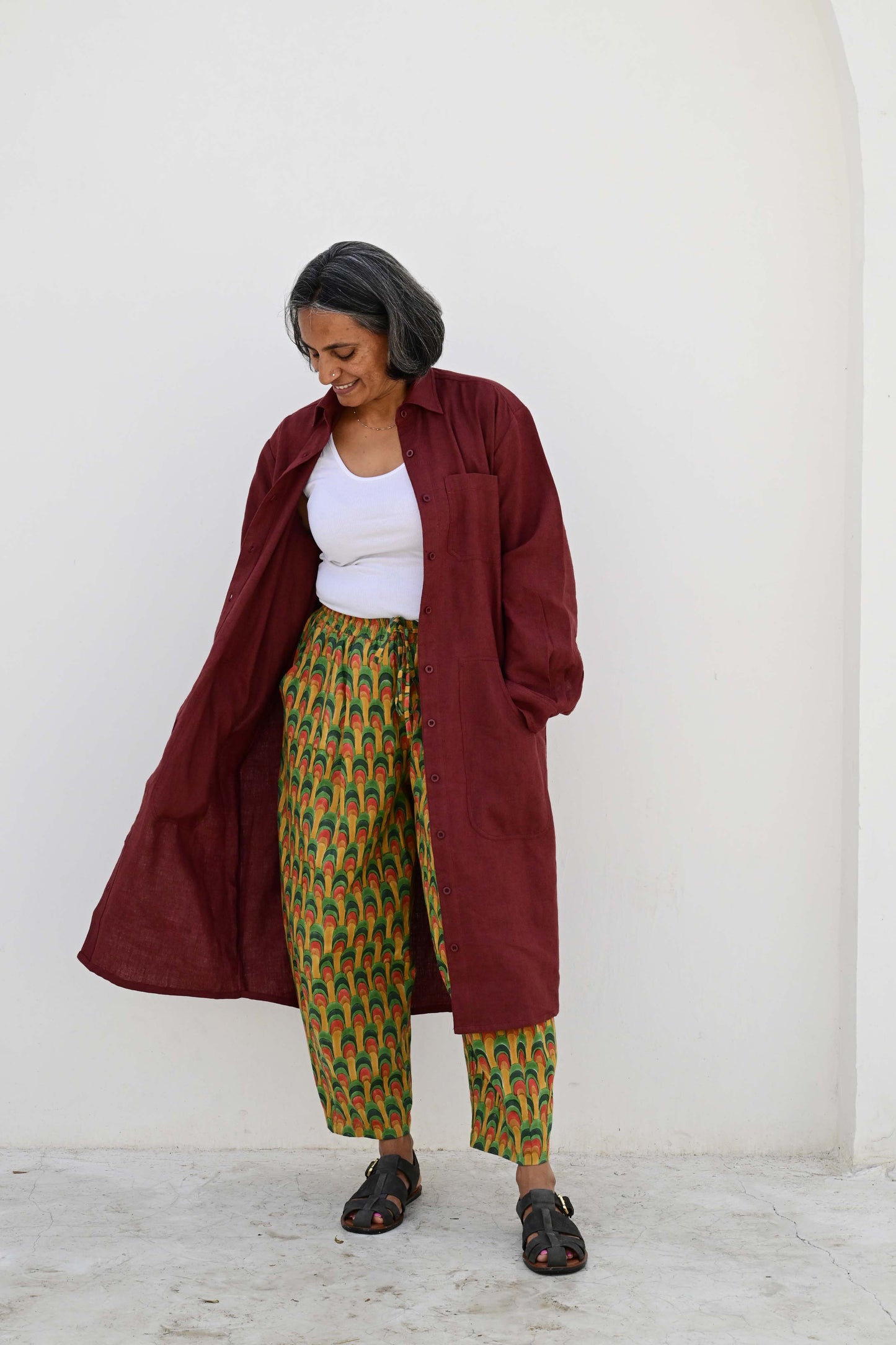 PRE-ORDER: Alice Overshirt in 'Rust'