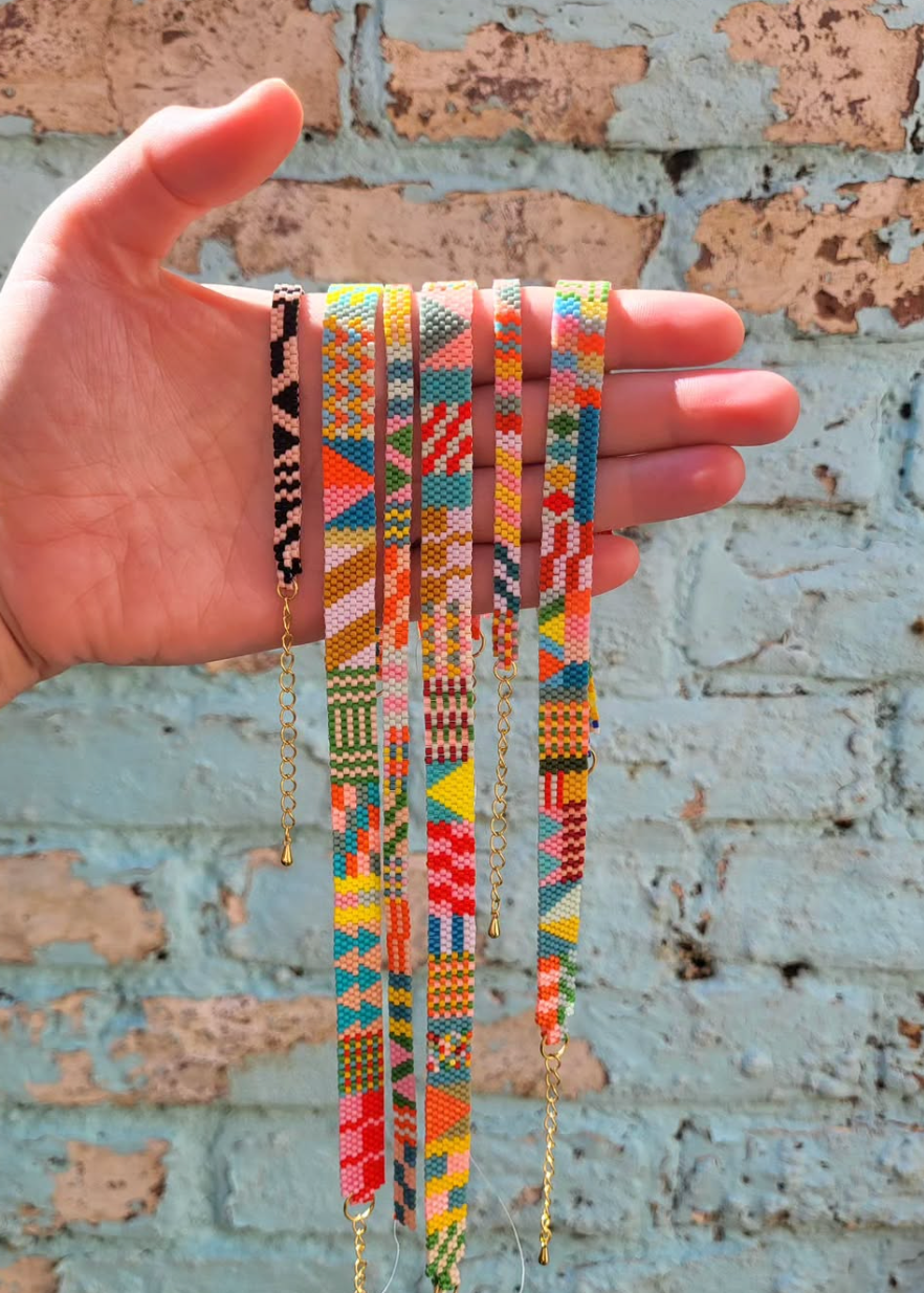 Beaded Bracelet workshop with Miesje Chafer