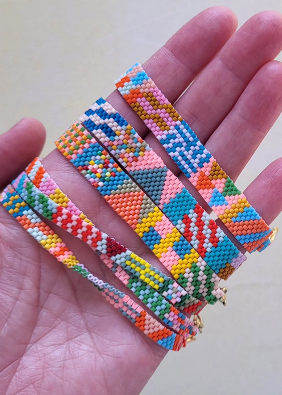 Beaded Bracelet workshop with Miesje Chafer