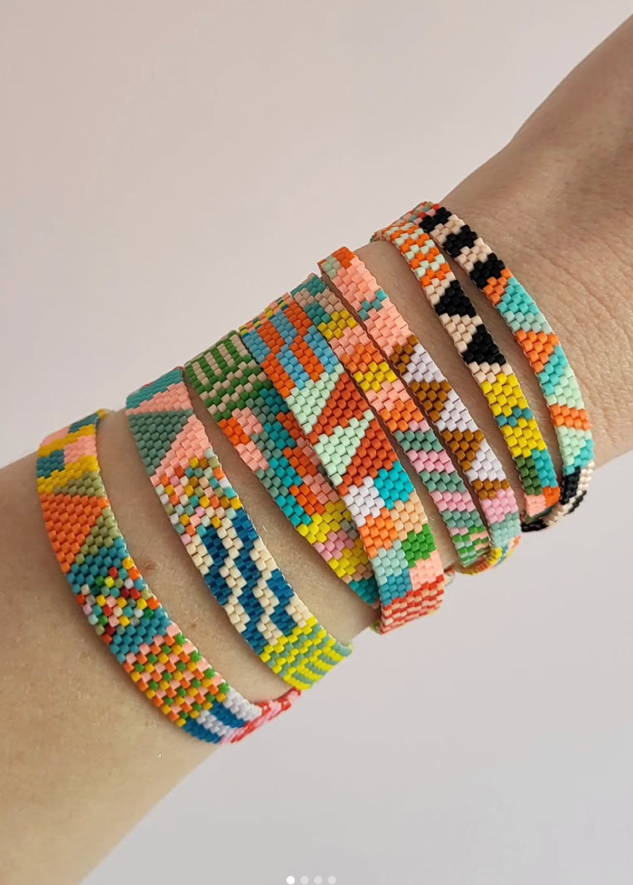 Beaded Bracelet workshop with Miesje Chafer