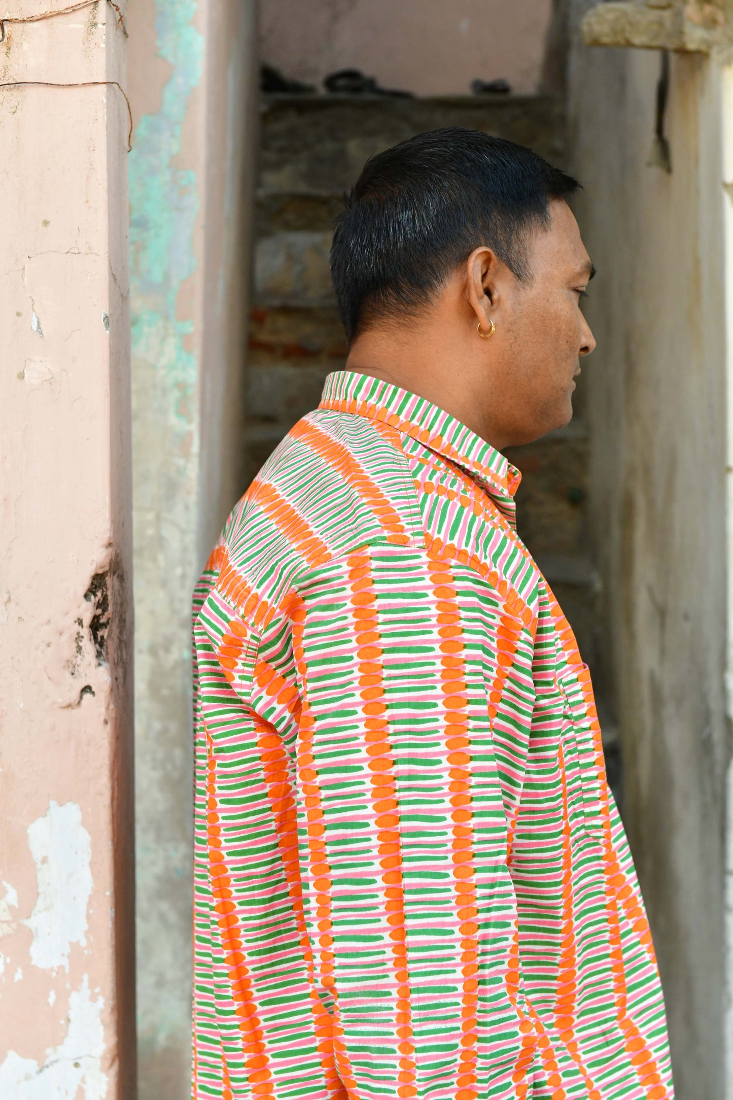 Kit Shirt in 'White Tulip'