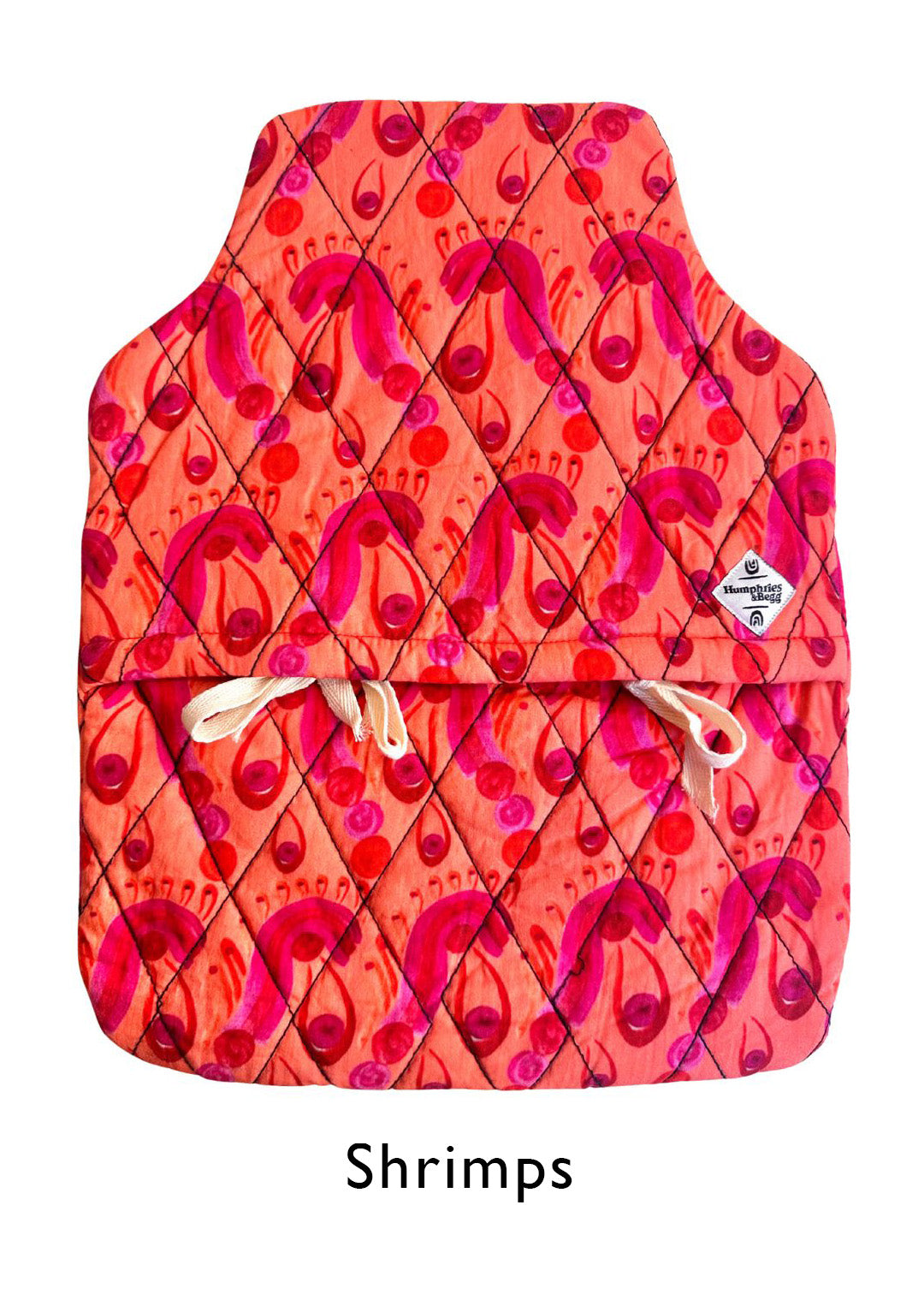 Hot Water Bottle Cover - Quilted Cotton  - 5 designs