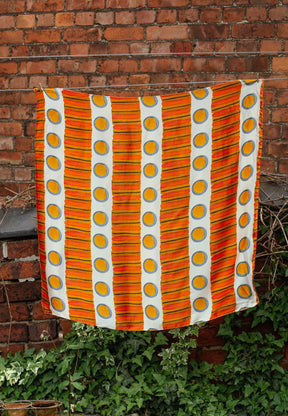 Silky Scarf in 'Oranges On White'