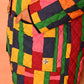 Quilted Overcoat in 'Sweet Shop'