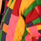 Quilted Overcoat in 'Sweet Shop'