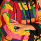 Quilted Overcoat in 'Sweet Shop'